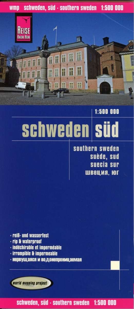 Cover for Reise Know-How · Sweden South (1:500.000) (Landkart) (2019)