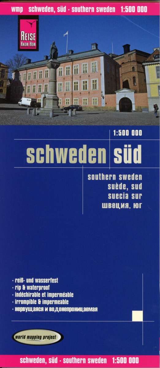 Cover for Reise Know-How · Sweden South (1:500.000) (Map) (2019)