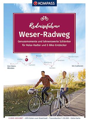 Cover for KOMPASS Radreiseführer Weser-Radweg (Book) (2023)