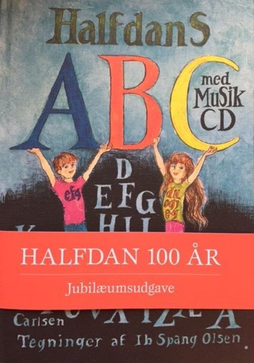 Cover for Halfdan Rasmussen · Halfdans ABC - Jubilæumsudgave m/CD (Hardcover Book) [3.º edición] (2015)