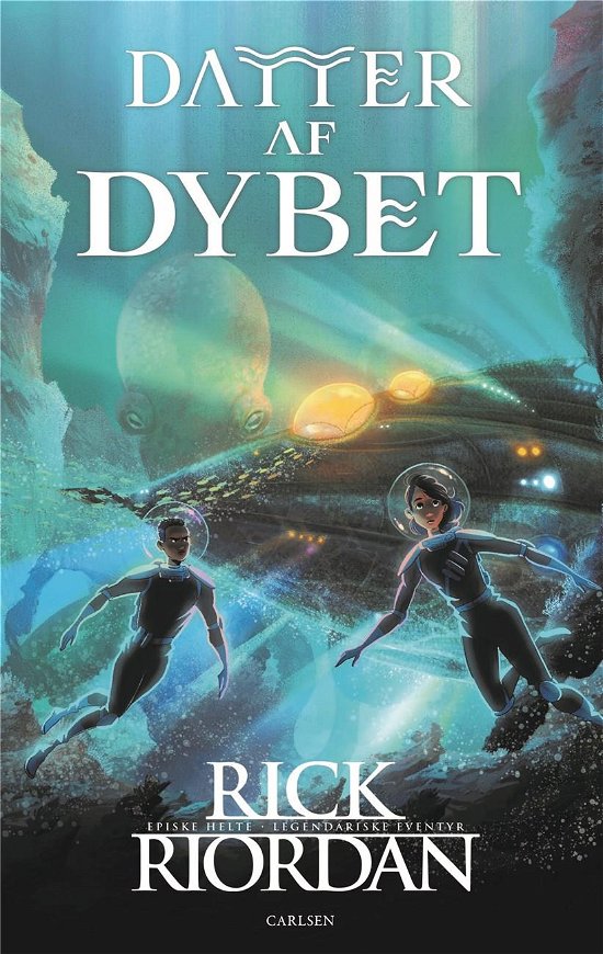 Cover for Rick Riordan · Datter af dybet (Bound Book) [1st edition] (2022)