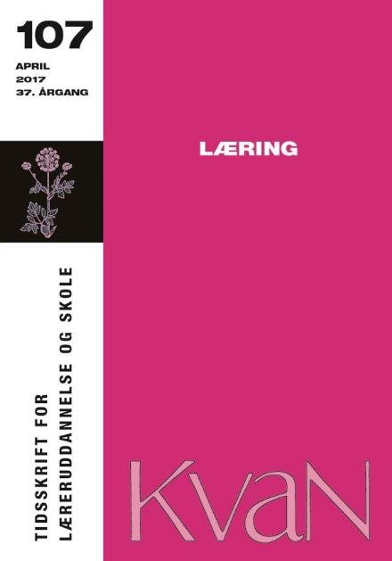 Cover for Stig Børsen Hansen m.fl. · KvaN 107 - Læring (Sewn Spine Book) [1st edition] (2017)