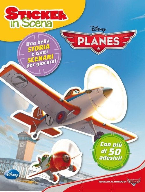 Planes. Sticker In Scena. Con Adesivi. Ediz. Illustrata - Walt Disney - Filme -  - 9788852216817 - 