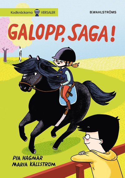 Cover for Maria Källström Pia Hagmar · Galopp, Saga! (Hardcover Book) (2014)