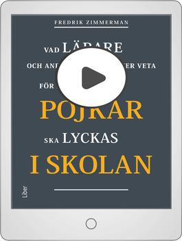 Cover for Fredrik Zimmerman · Pojkar i skolan, digitalt fortbildningspaket (e-book) [Ned edition] (2020)