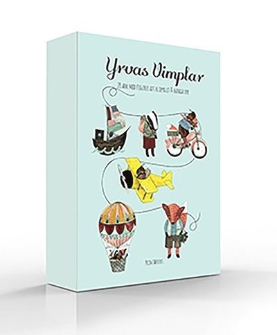 Cover for Yrva · Yrvas vimplar - 20 ark med söta figurer att klippa ut och hänga upp (Papbog) (2016)