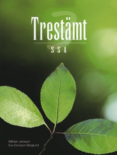 Cover for Eva Ericsson Berglund · Trestämt SSA (Bok) (2010)