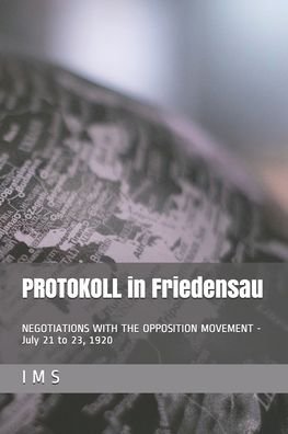 Cover for I M S · PROTOKOLL in Friedensau (Paperback Bog) (2020)