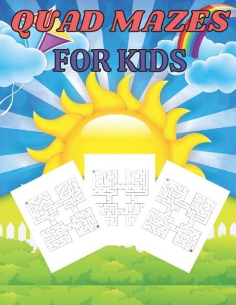 Cover for Emily Rita · Quad mazes for kids (Paperback Book) (2021)