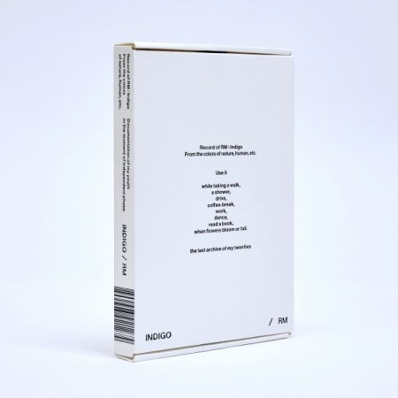 Cover for RM (BTS) · Indigo (CD/Merch) [Book incl. Weverse POB edition] (2022)
