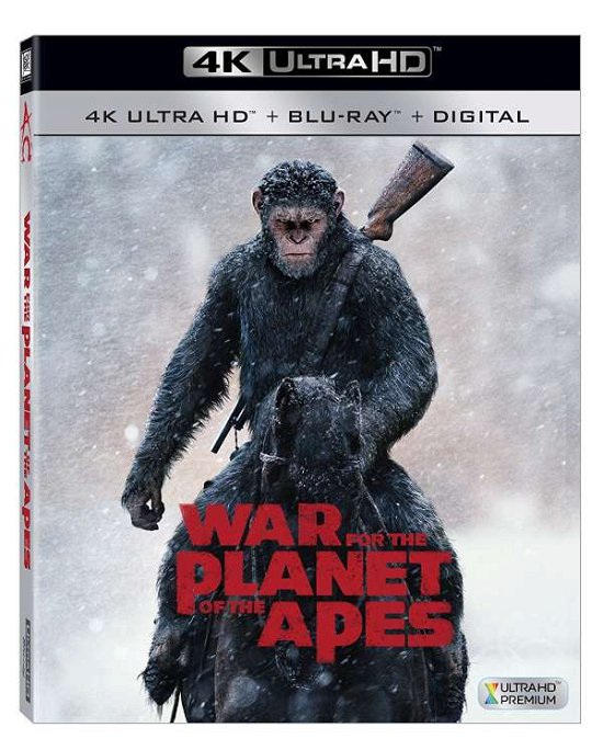 Cover for War for the Planet of the Apes (4K UHD Blu-ray) (2017)