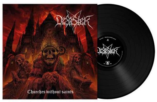 Cover for Desaster · Churches Without Saints (LP) (2021)