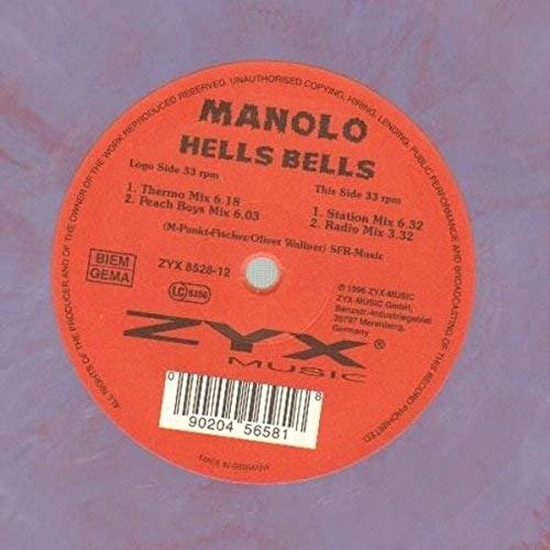 Hells Bells - Manolo - Music - ZYX - 0090204565818 - January 4, 2019
