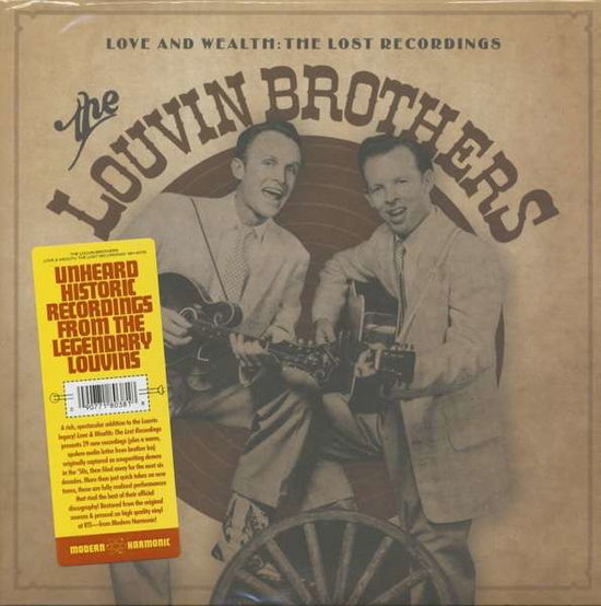 Love And Wealth - Louvin Brothers - Música - MODERN HARMONIC - 0090771803818 - 28 de setembro de 2018