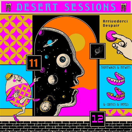 Cover for Desert Sessions · Vol. 11 &amp; 12 (Incl. Crazy Cool Deluxe Flip Booklet - Must Be Seen!) (LP) (2019)