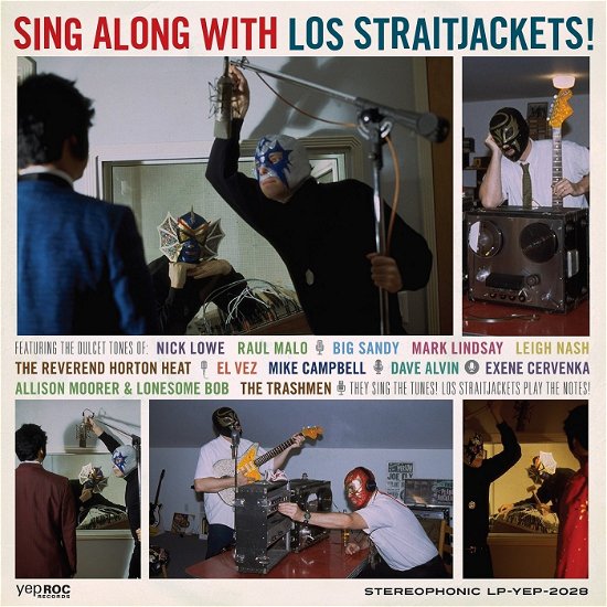 Cover for Los Straitjackets · Sing Along With Los Straitjackets (LP) (2017)