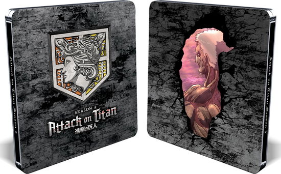 Cover for Attack on Titan: Season 3 Complete (Blu-ray) [Steelbook edition] (2024)