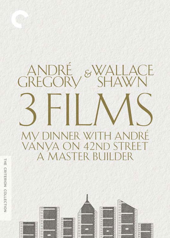 Cover for Criterion Collection · Andre Gregory &amp; Wallace Shawn: 3 Films / DVD (DVD) (2015)