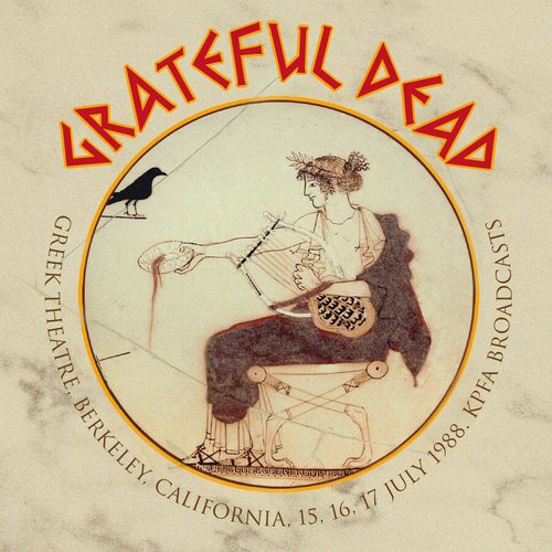 Cover for Grateful Dead · Greek Theatre, Berkeley, California, 15, 16, 17 July 1988 (CD) (2019)