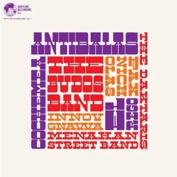 Cover for Daptone Rhythm Showcase Vol. 1 (LP) [Limited edition] (2019)