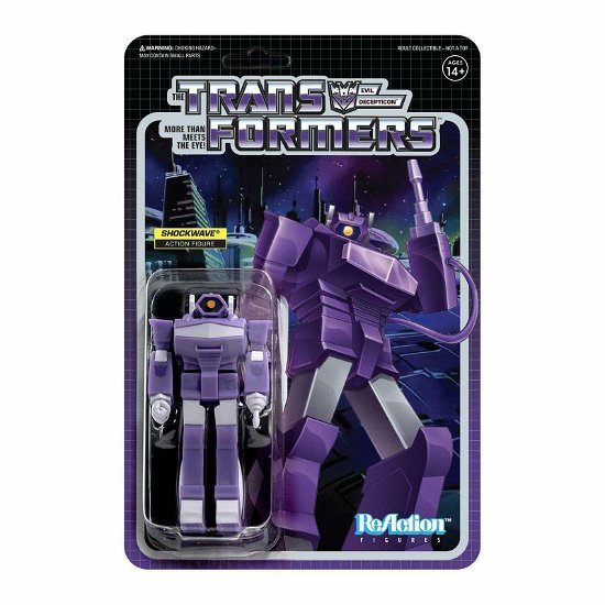 Cover for Transformers Reaction Figures Wave 2 - Shockwave (MERCH) (2020)