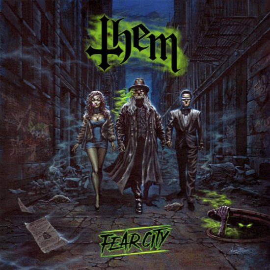 Fear City (Green / Black Vinyl) - Them - Musiikki - STEAMHAMMER - 0886922459818 - perjantai 28. lokakuuta 2022