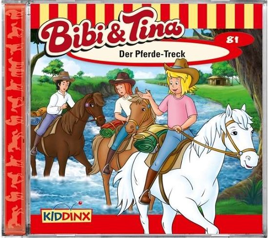 Cover for Bibi &amp; Tina · Folge 81:der Pferde-treck (CD) (2015)