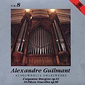 Cover for A. Guilmant · Ausgewaehlte Orgelwerke Vol.8 (CD) (2013)