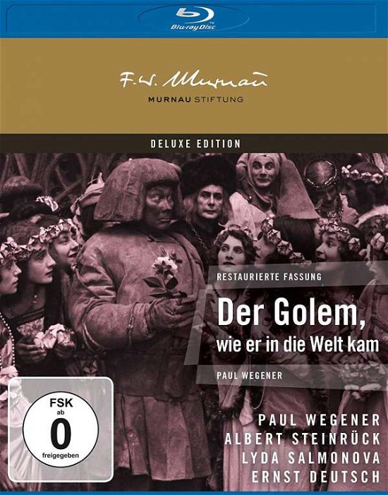 Cover for Der Golem,wie er in Die Welt Kam BD (Blu-ray) (2019)