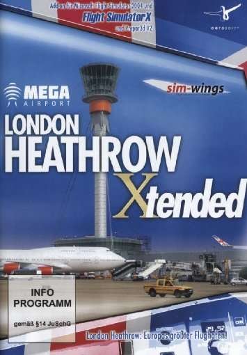 Cover for Pc · Flight Simulator X - Mega Airport Lond. (PS4) (2014)