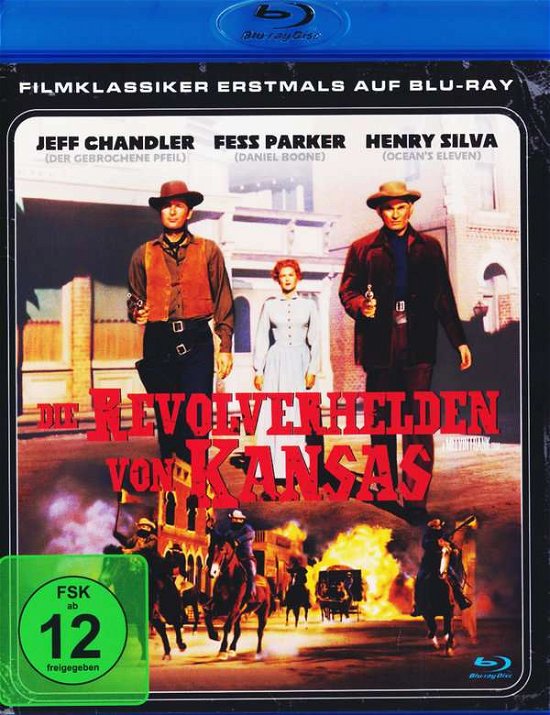 Cover for Jeff Chandler · Die Revolverhelden Von Kansas (Blu-ray) (2018)