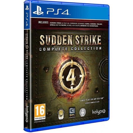 Cover for Kalypso Media · Sudden Strike 4 - Complete Collection (PS4)