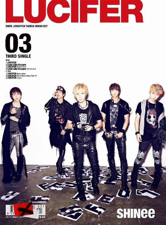 Cover for Shinee  · Lucifer (Cd+Dvd / Ntsc 0) (Photo Booklet Limited Edidtion) (DVD/CD)