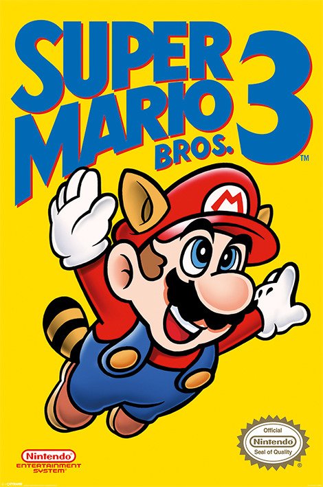 Cover for Nintendo: Super Mario Bros. 3 · SUPER MARIO BROS 3 - Nes Cover - Poster 61 x 91cm (MERCH)