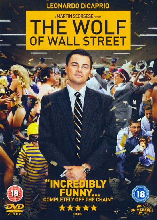 Cover for The Wolf of Wall Street · The Wolf Of Wall Street (DVD) (2014)