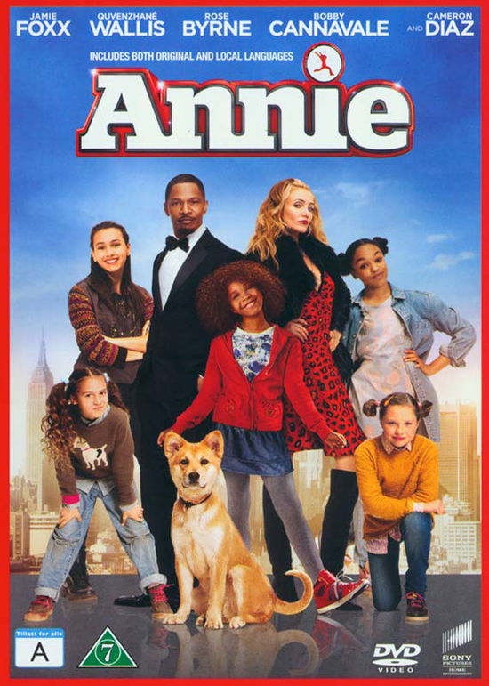 Cover for Annie (DVD) (2015)