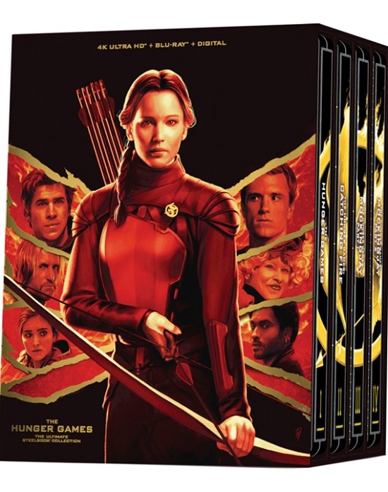 Hunger Games Steelbook Collection (4 4K Ultra Hd+4 Blu-Ray) -  - Film -  - 5051891187818 - 