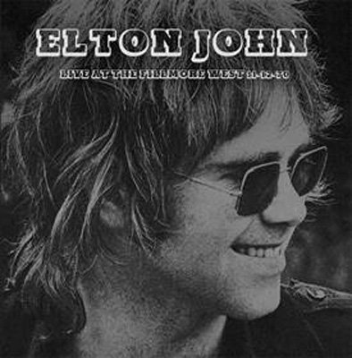 Cover for Elton John · Live At The Fillmore West. 11-12-70 (CD) (2021)