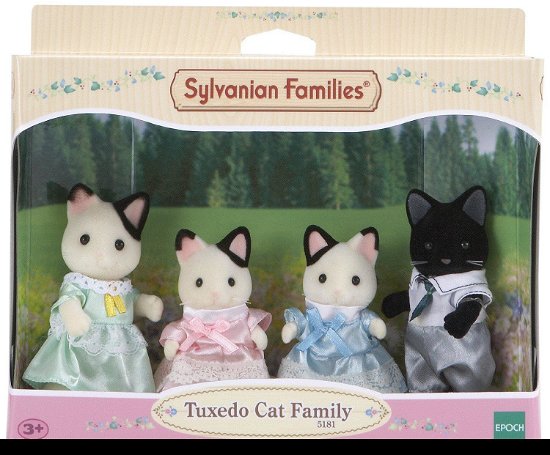 Cover for Speelgoed | Plush · Speelgoed | Plush - Tuxedo Cat Family (Toys)