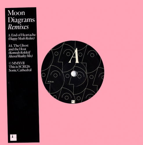 Cover for Moon Diagrams · Remixes (7&quot;) [Coloured edition] (2018)