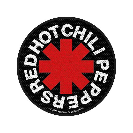 Red Hot Chili Peppers Standard Woven Patch: Asterisk - Red Hot Chili Peppers - Produtos - PHD - 5055339795818 - 19 de agosto de 2019