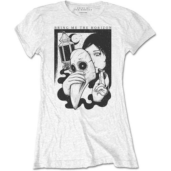 Cover for Bring Me The Horizon · Bring Me The Horizon Ladies T-Shirt: Plague (T-shirt) [size S] [White - Ladies edition]