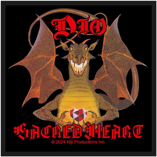 Cover for Dio · Dio Woven Patch: Sacred Heart (Patch) (2024)