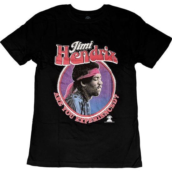 Jimi Hendrix Unisex T-Shirt: Are You Experienced? - The Jimi Hendrix Experience - Fanituote -  - 5056561058818 - 