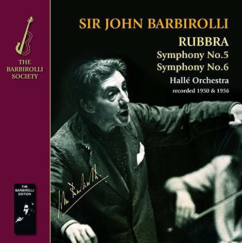 Cover for Halle Orchestra · Rubbra: Symphonies Nos. 5 &amp; 6 (CD) (2014)