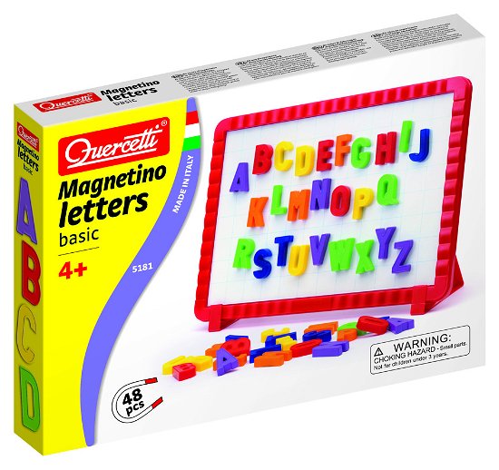 Cover for Quercetti 5181 · Magnetino Letters Basic (MERCH)
