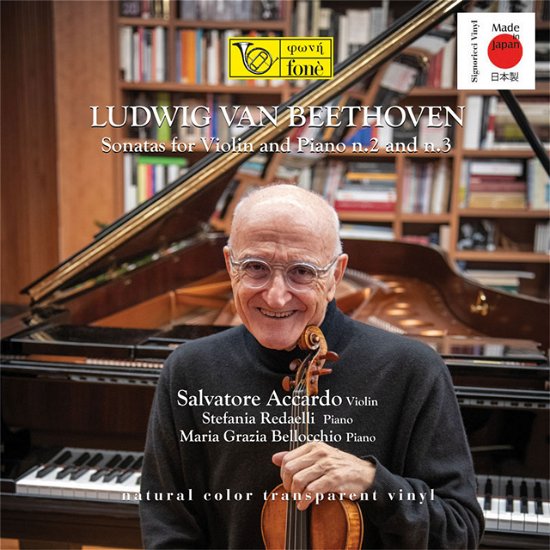 Cover for Salvatore Accardo · Beethoven Sonatas Violin &amp; Piano 2,3 (LP) (2023)