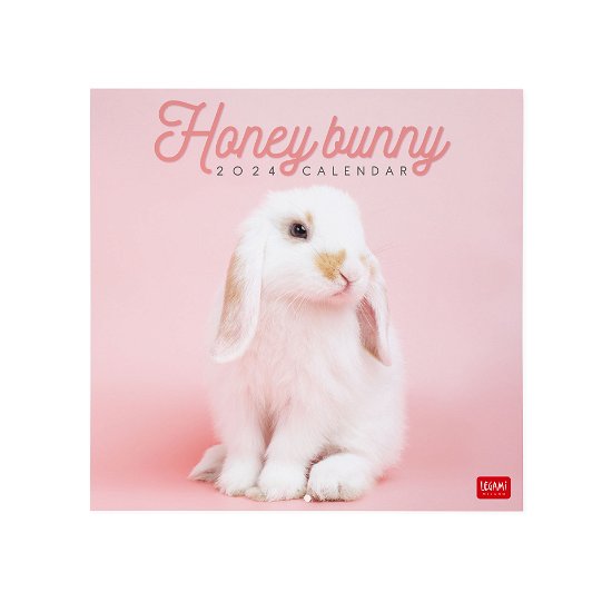 Cover for Legami · Wall Calendars - 2024 Wall Calendar - Honey Bunny - 30x29 - Animals (Paperback Book) (2023)