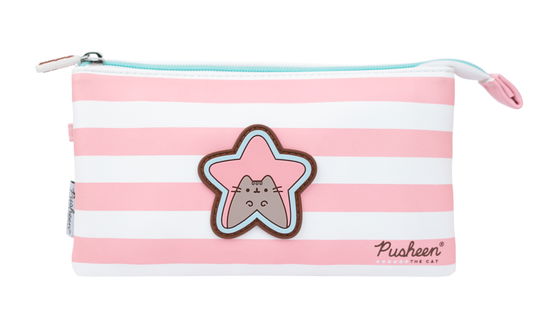 PUSHEEN - Rose Collection - Triple Pencil Case - Pusheen - Koopwaar -  - 8435497232818 - 