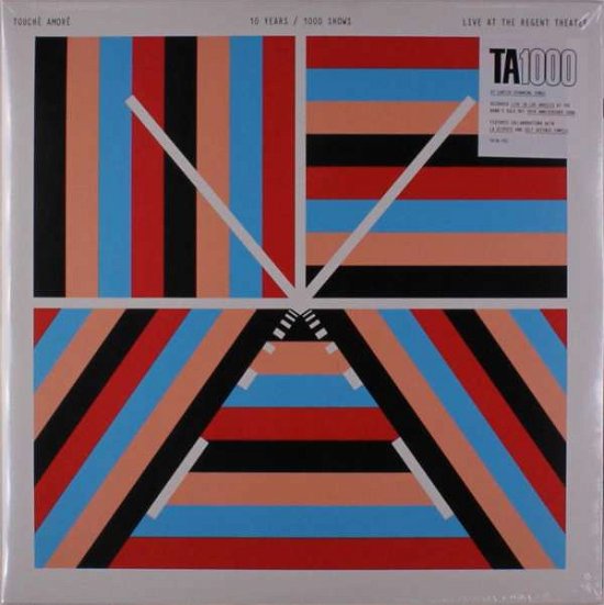 Cover for Touche Amore · 10 Years / 1000 Shows - Live At The Regent Theater (LP) [Standard edition] (2018)